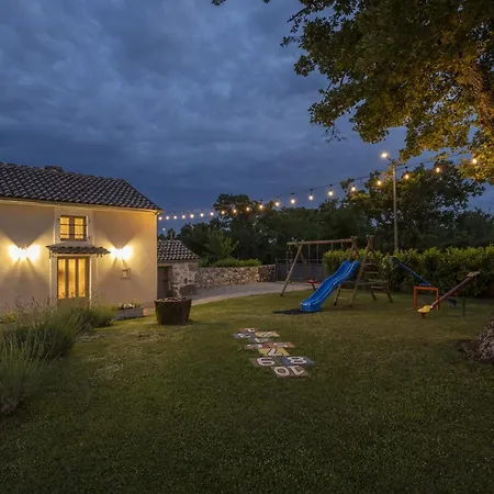 Batelica With Large Garden, Kids Playground And Private Pool Labin (Istria)