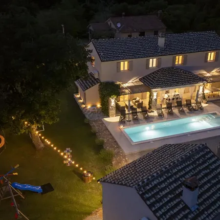 Batelica With Large Garden, Kids Playground And Private Pool * Labin (Istria)