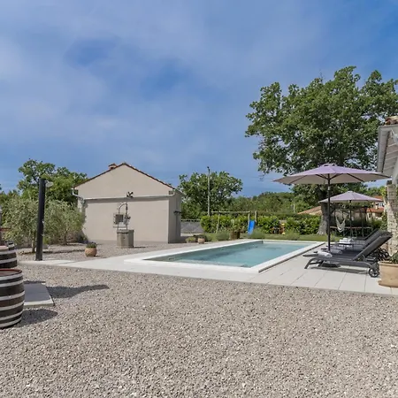 Batelica With Large Garden, Kids Playground And Private Pool Labin